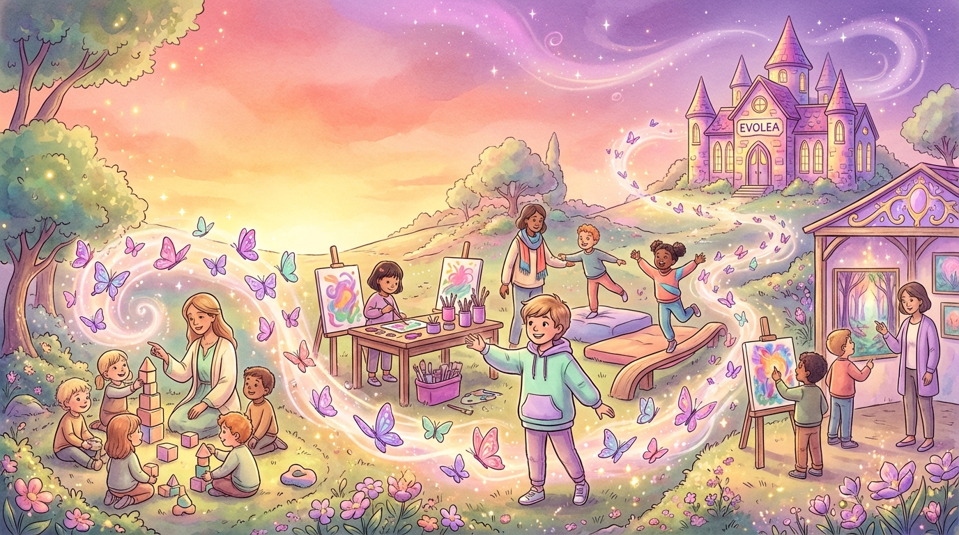 Kinder bei EVOLEA Programmen